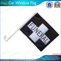 polyester Funeral car flag